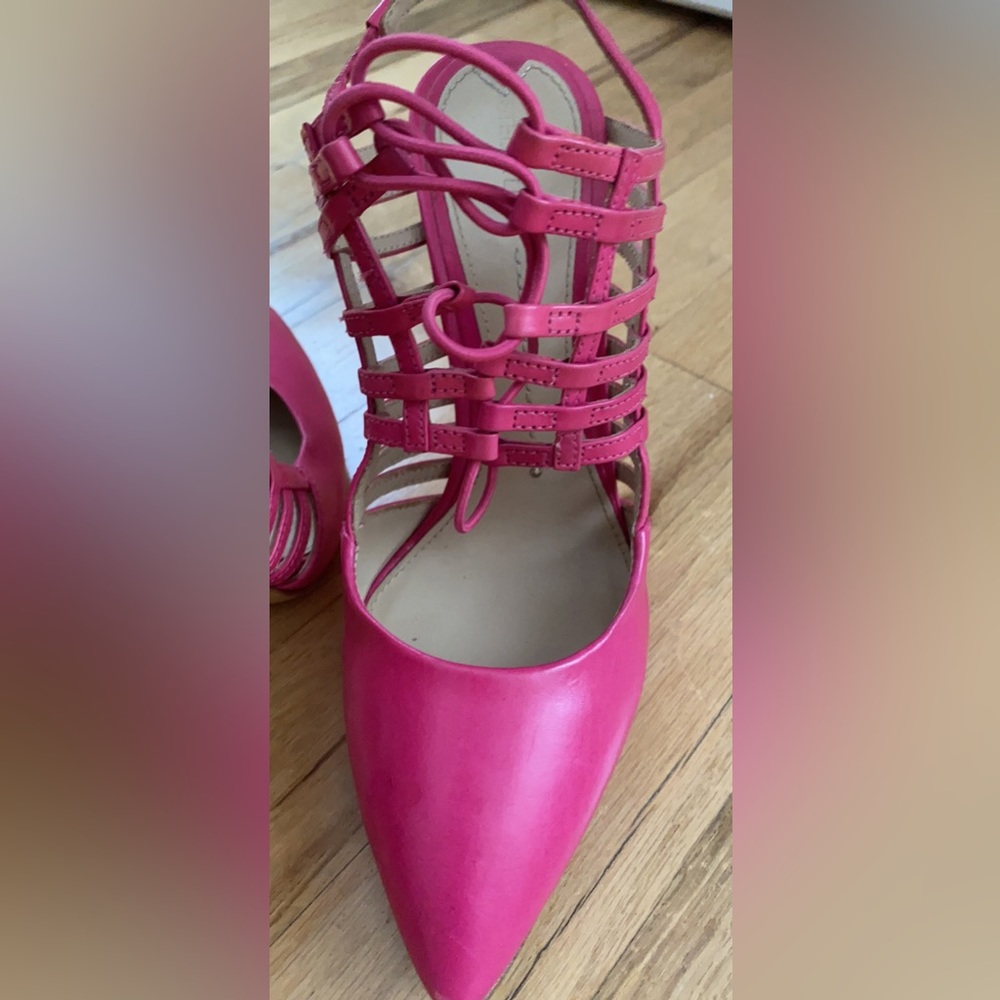 Almost New Stella Luna pink heels size 3.5/6